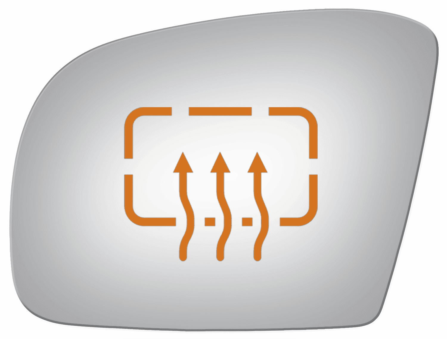 Mercedes Benz GL550 2008 Driver Side Heated Mirror Glass