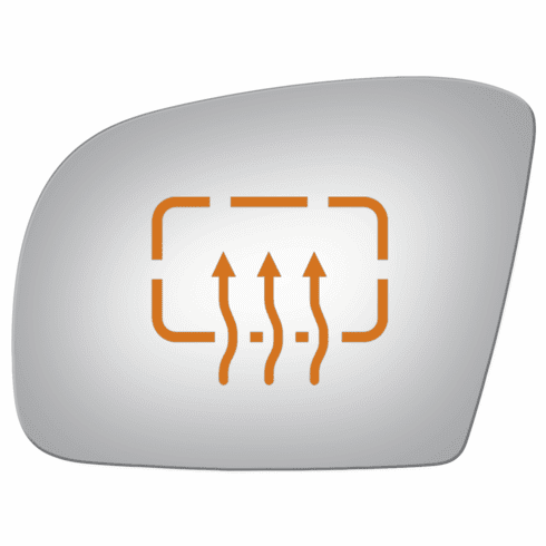 Mercedes Benz ML320 2007 Driver Side Heated Mirror Glass 