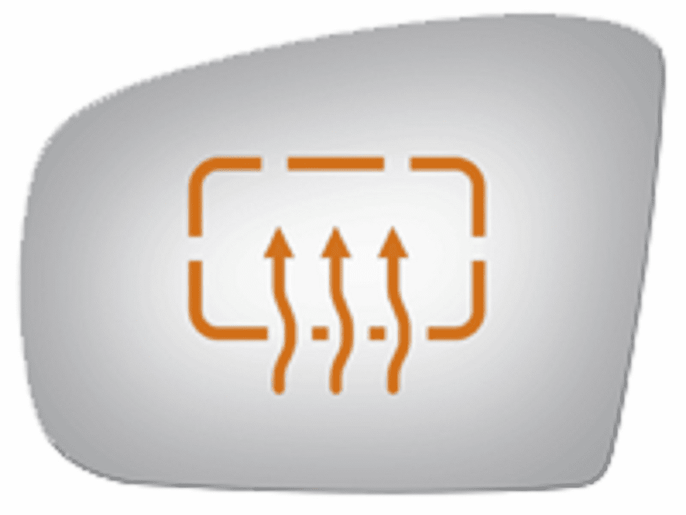 Mercedes Benz ML350 2004 Driver Side Heated Mirror Glass