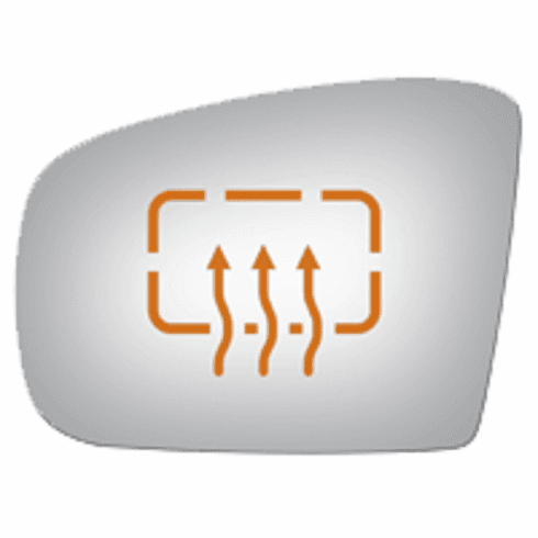 Mercedes Benz ML500 2003 Driver Side Heated Mirror Glass