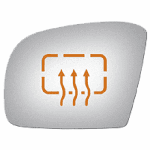 Mercedes Benz ML500 2006 Driver Side Heated Mirror Glass