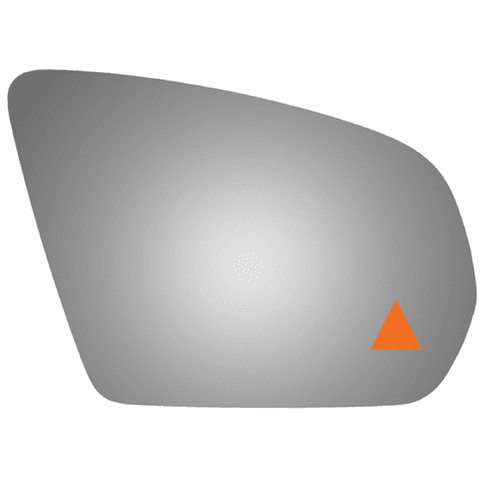 Mercedes Benz S63 2016 Passenger Side Mirror Glass Blind Spot