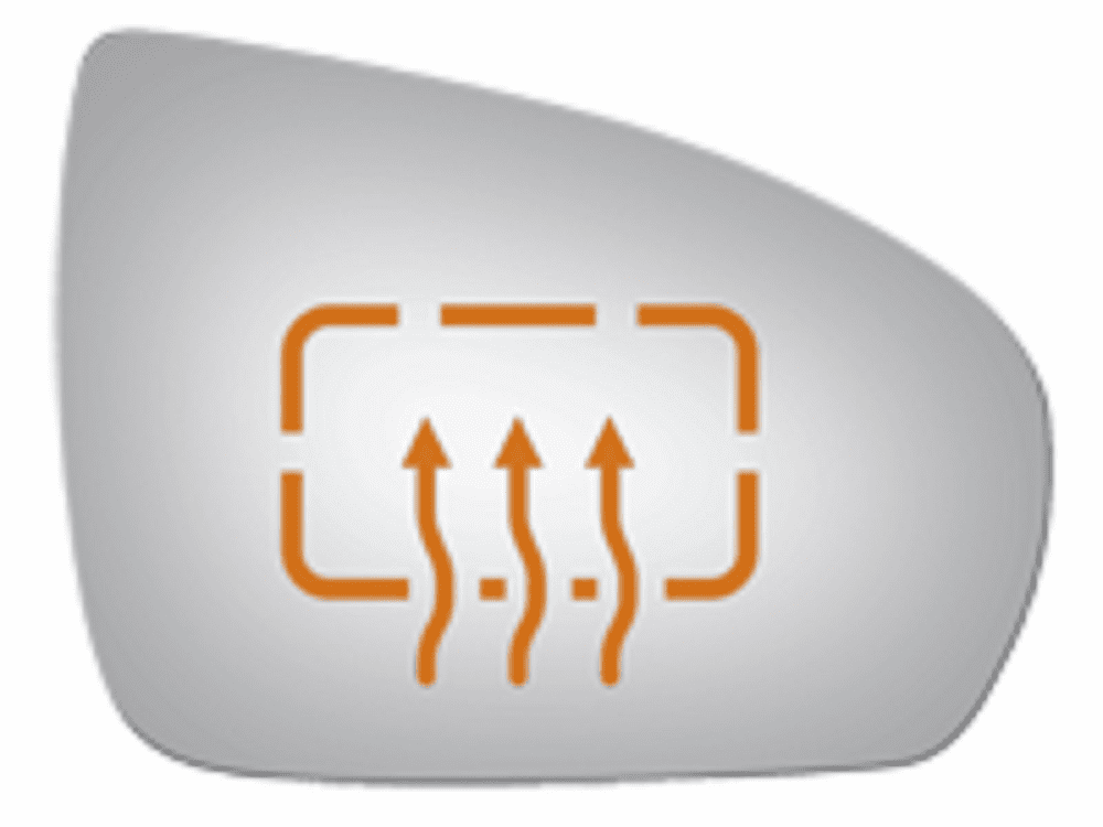 Mercedes Benz SL63 AMG 2011 Passenger Side Heated Mirror Glass