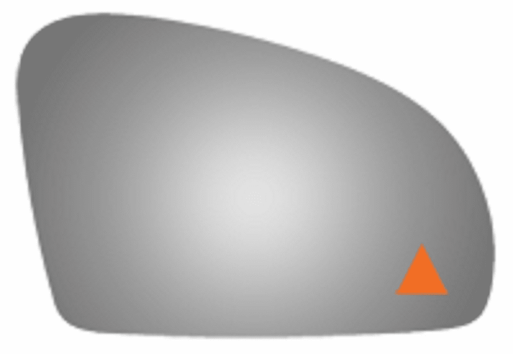 Mercedes Benz SL65 AMG 2013 Passenger Side Mirror Glass 