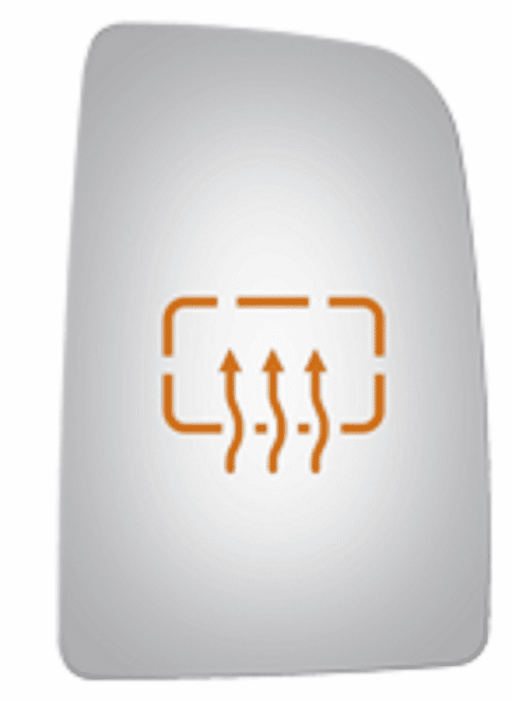 Mercedes Benz Sprinter 2012 Passenger Side Heated Mirror Glass