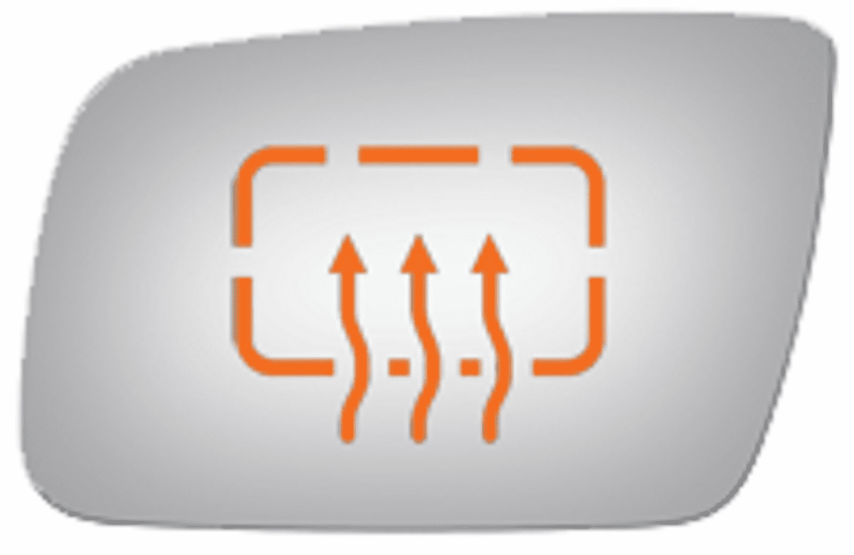 Mercury Montego 2005 2006 2007 Left Driver Side Mirror Glass Heated