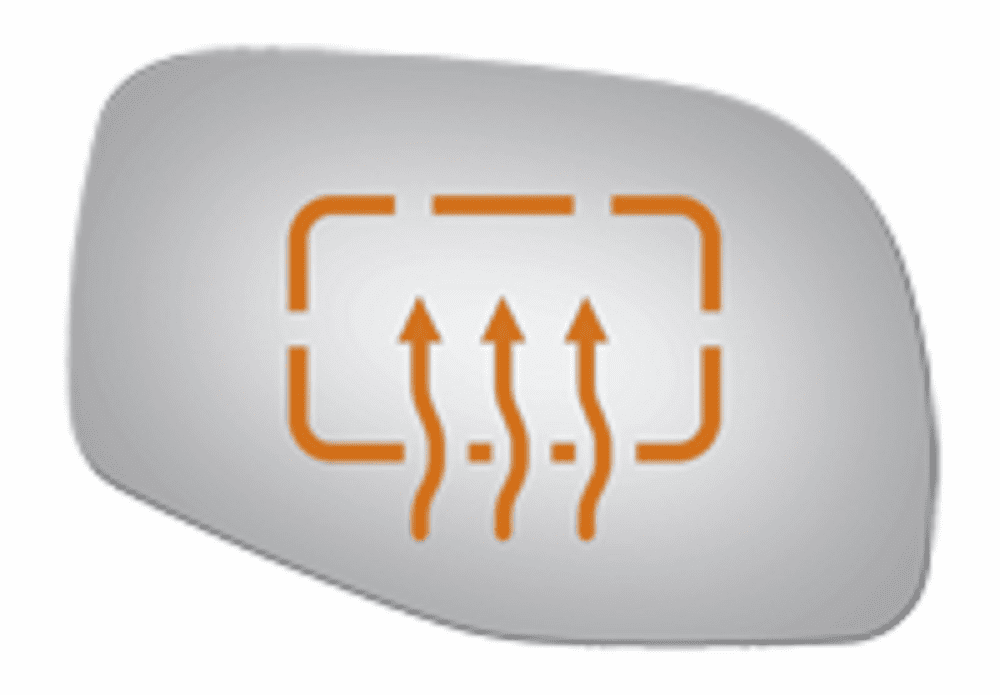 Mercury Mountaineer 2005 Passenger Side Heated Mirror Glass