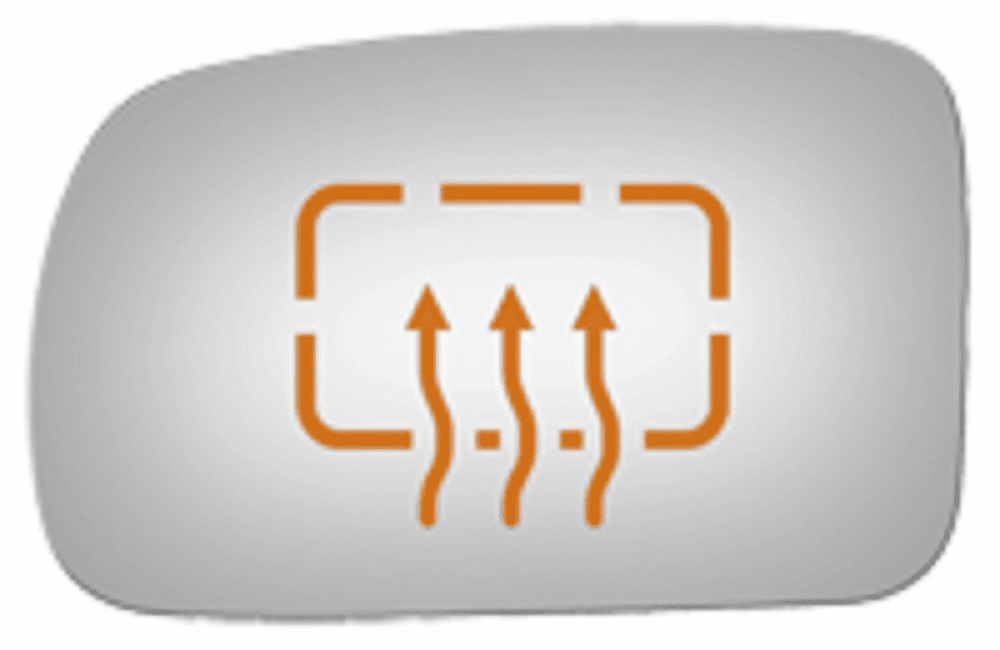 Mercury Villager 1997 1998 Driver Side Heated Mirror Glass