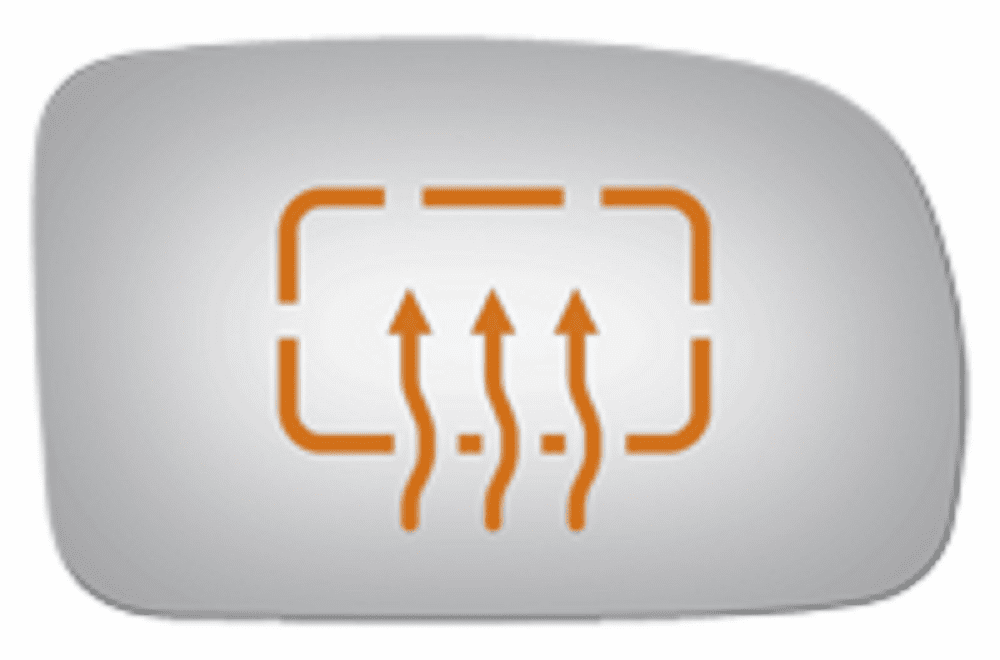 Mercury Villager 1997 1998 Passenger Side Heated Mirror Glass