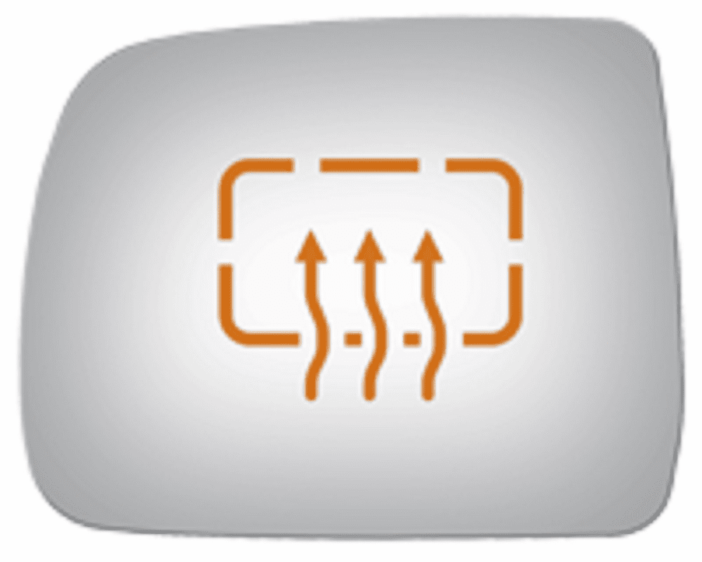 Mitsubishi Endeavor 2007 Driver Side Heated Mirror Glass