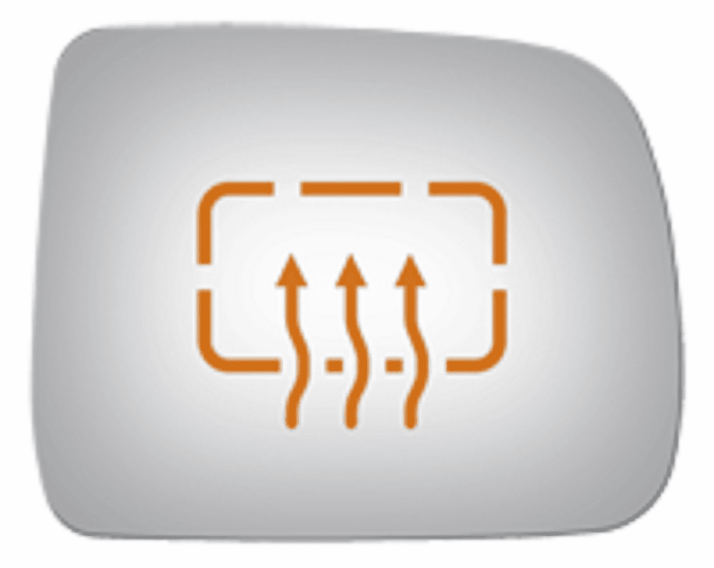 Mitsubishi Endeavor 2010 Passenger Side Heated Mirror Glass