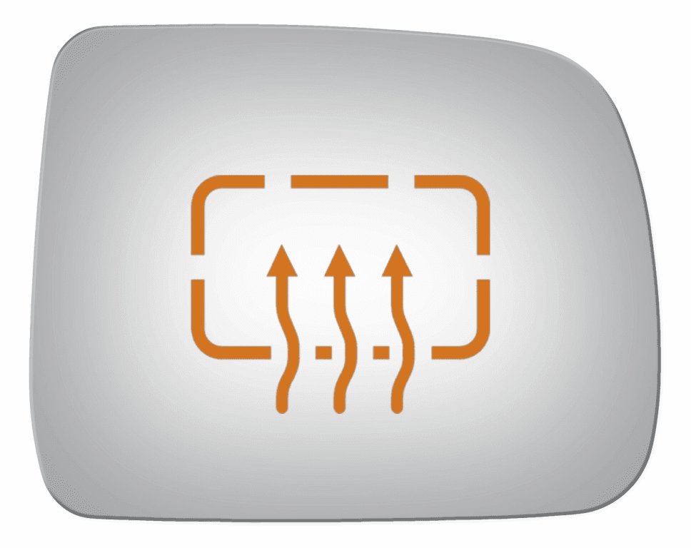 Mitsubishi Endeavor 2011 Passenger Side Heated Mirror Glass