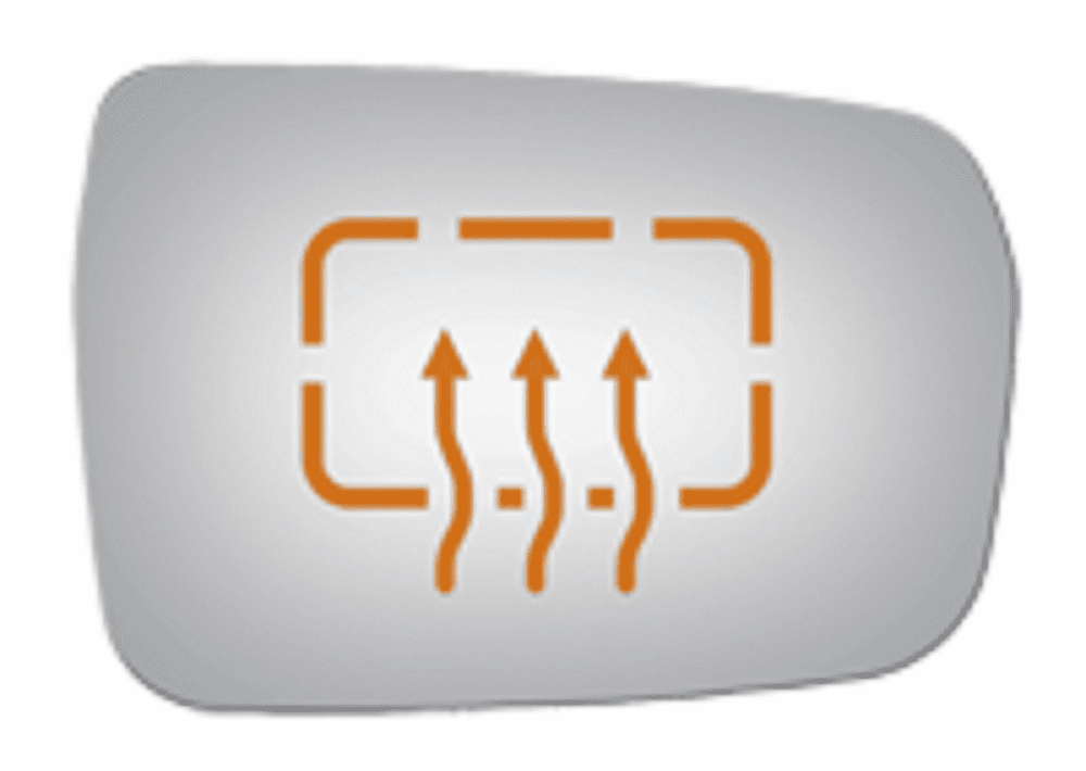 Mitsubishi Galant 2011 Passenger Side Heated Mirror Glass