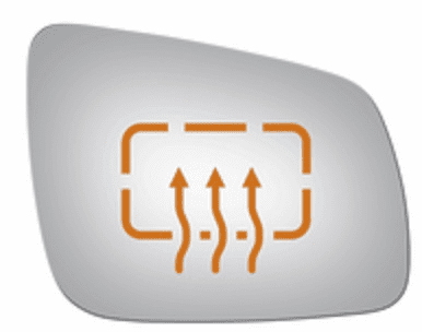 Mitsubishi Lancer 2011 Passenger Side Mirror Glass Heated