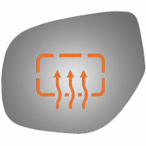 Mitsubishi Out Lander 2016 Driver Left Side Mirror Glass Heated