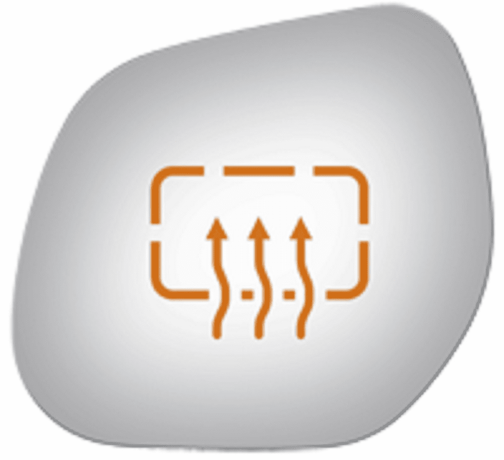 Mitsubishi Outlander 2011 Driver Side Heated Mirror Glass 