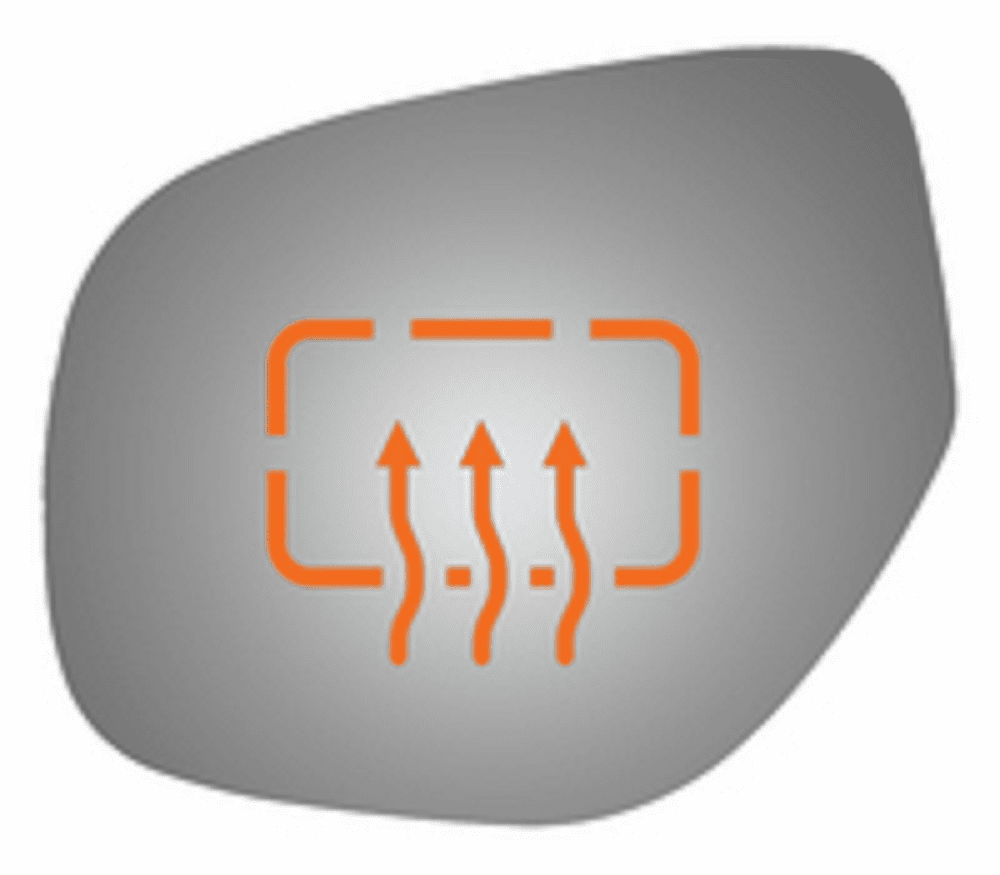 Mitsubishi Outlander 2014-2015 Driver Side Mirror Glass