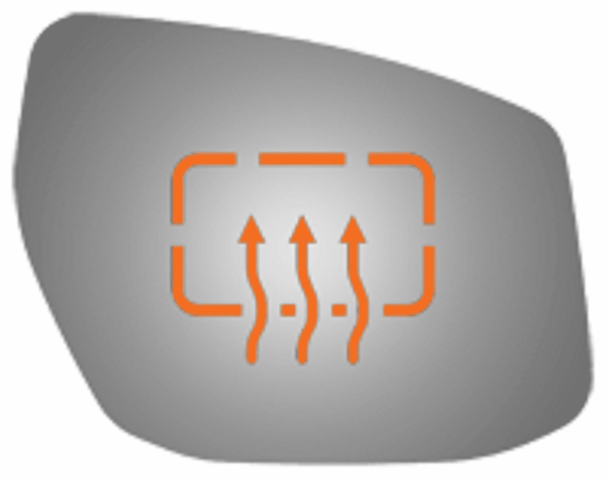 Nissan Altima 2015 Passenger Side Mirror Glass 