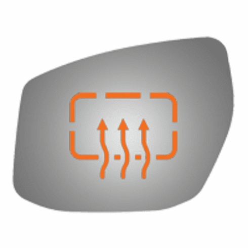 Nissan Altima 2018 Driver Side Mirror Glass Heated