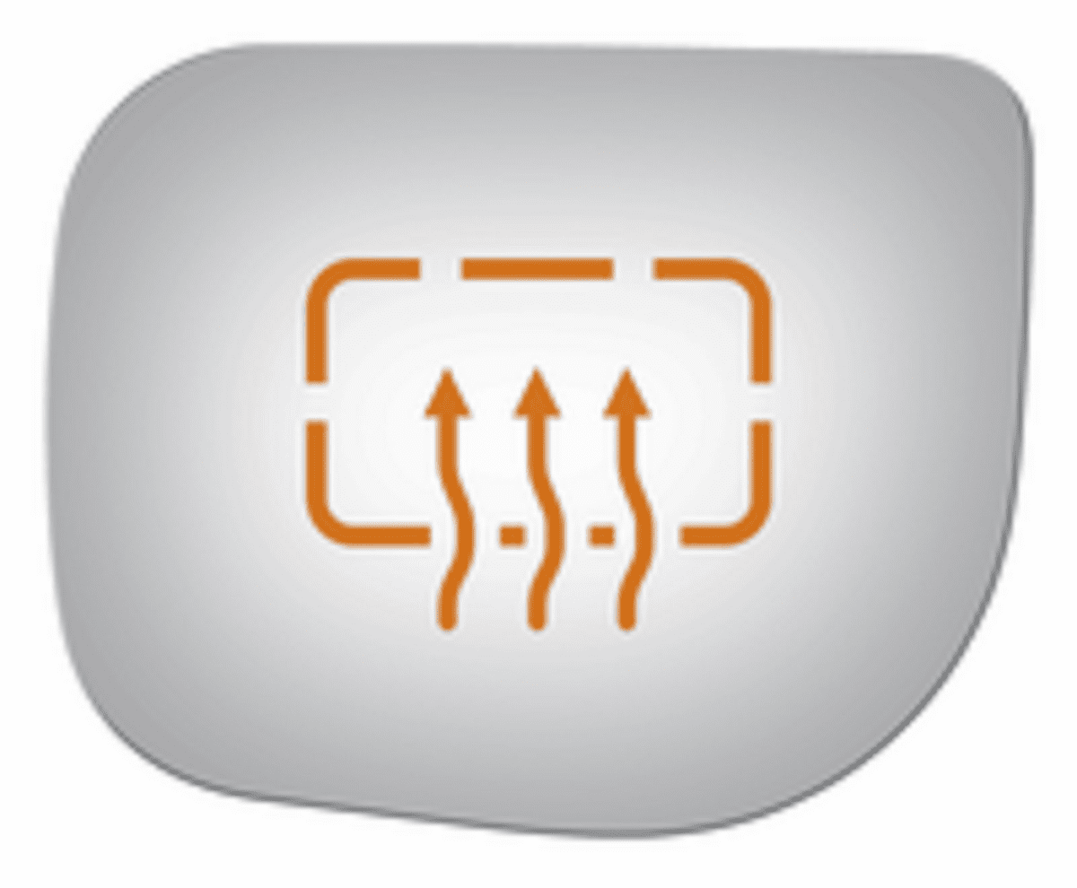 Nissan Armada 2015 Driver Side Mirror Glass Heated