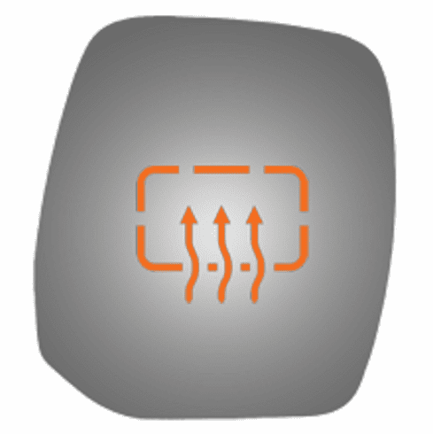 Nissan Armada 2017 Passenger Side Mirror Glass