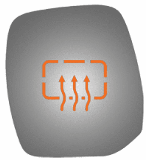 Nissan Armada 2018 Driver Left Side Mirror Glass Heated