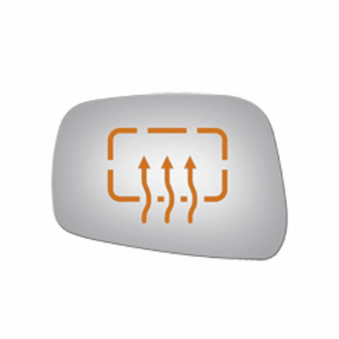 Nissan Frontier 2018 Driver Side Mirror Glass Heated