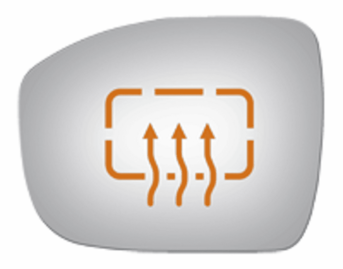 Nissan GT-R 2015 Driver Side Heated Mirror Glass