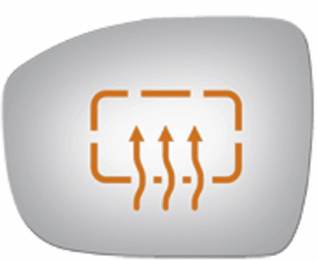 Nissan GT-R 2018 Driver Side Mirror Glass Heated