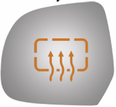 Nissan Leaf 2016 Driver Side Heated Mirror Glass