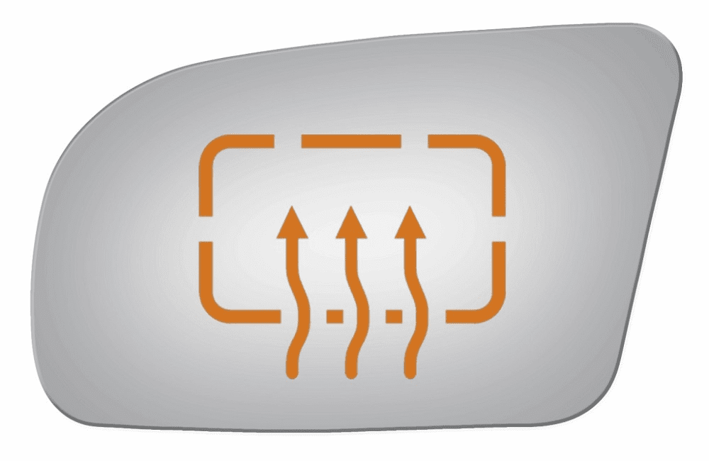 Nissan Maxima 2012 2013 2014 Driver Side Mirror Glass Heated