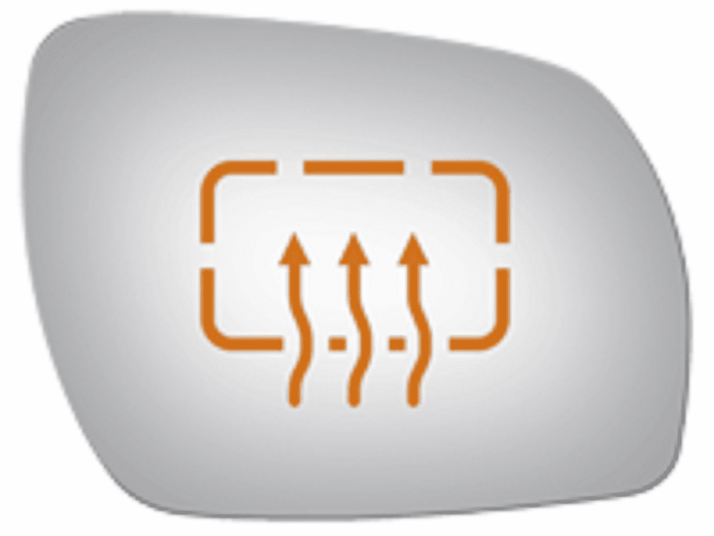 Nissan Murano 2007 Passenger Side Heated Mirror Glass