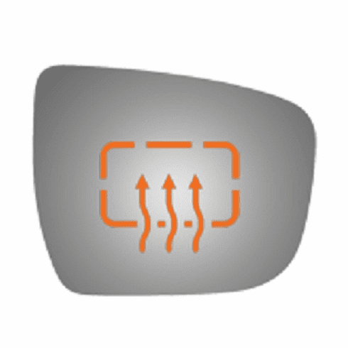 Nissan Pathfinder 2017 Passenger Side Mirror Glass Heated