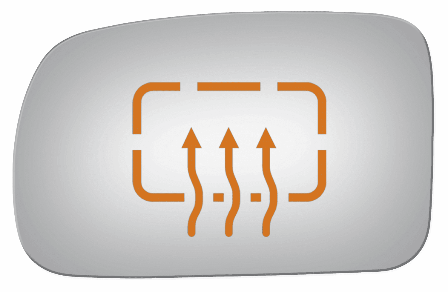 Nissan Quest 1997 1998 1999  Driver Side Mirror Glass Heated