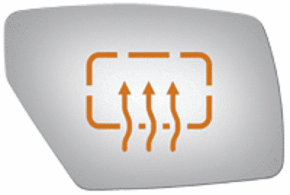 Nissan Quest 2004 2005 2006 2007 Passenger Side Mirror Glass Heated