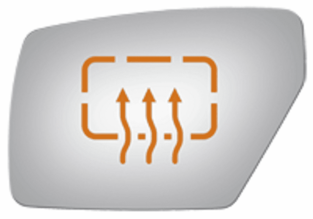 Nissan Quest 2008 2009 Driver Side Mirror Glass Heated