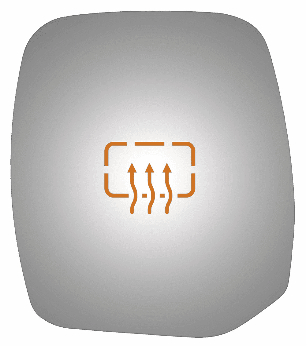 Nissan Quest 2011 2012 2013 2014 Driver Side Heated Mirror Glass 