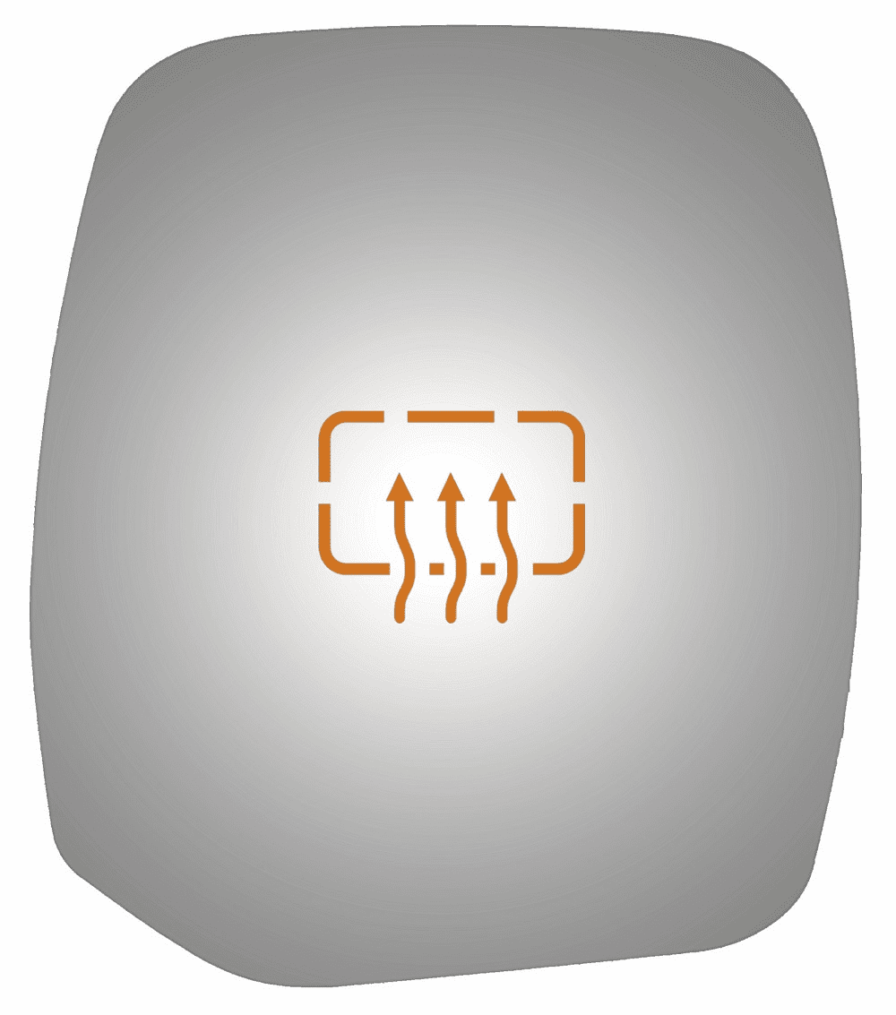 Nissan Quest 2011 2012 2013 2014 Passenger Side Heated Mirror Glass