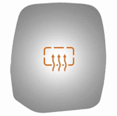 Nissan Quest 2015 Passenger Side Heated Mirror Glass