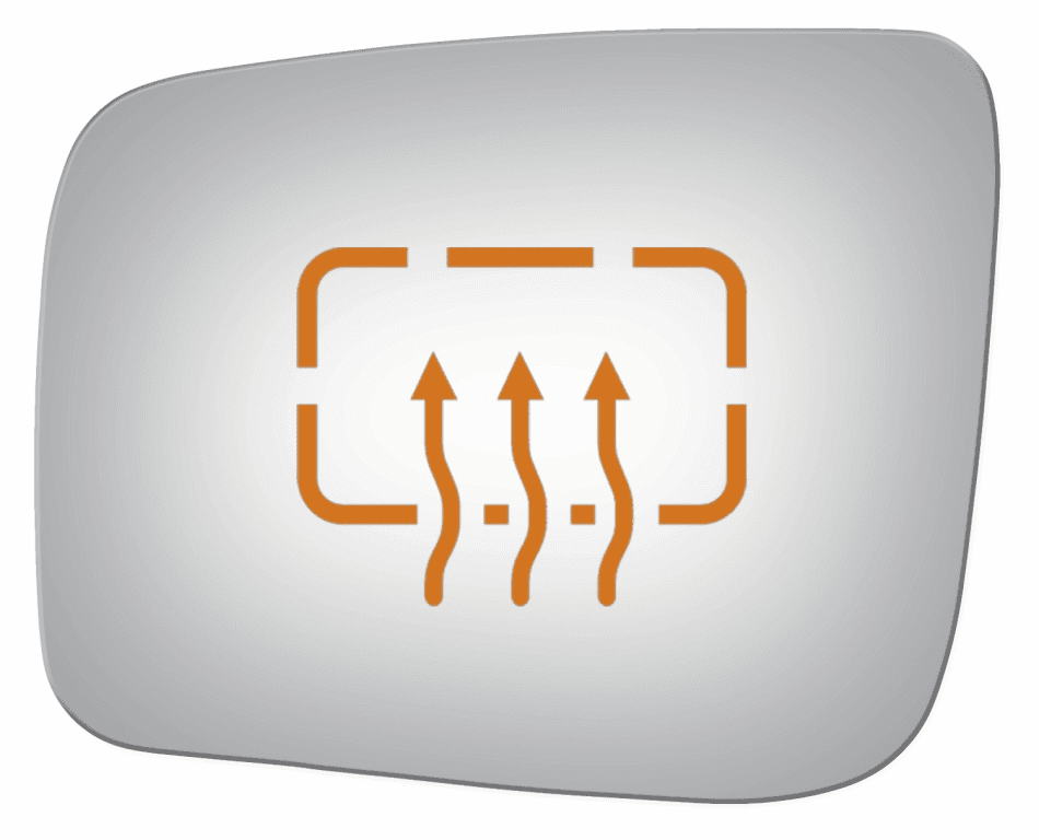 Nissan Rogue 2008 2009 2010 2011 Driver Side Heated Mirror Glass