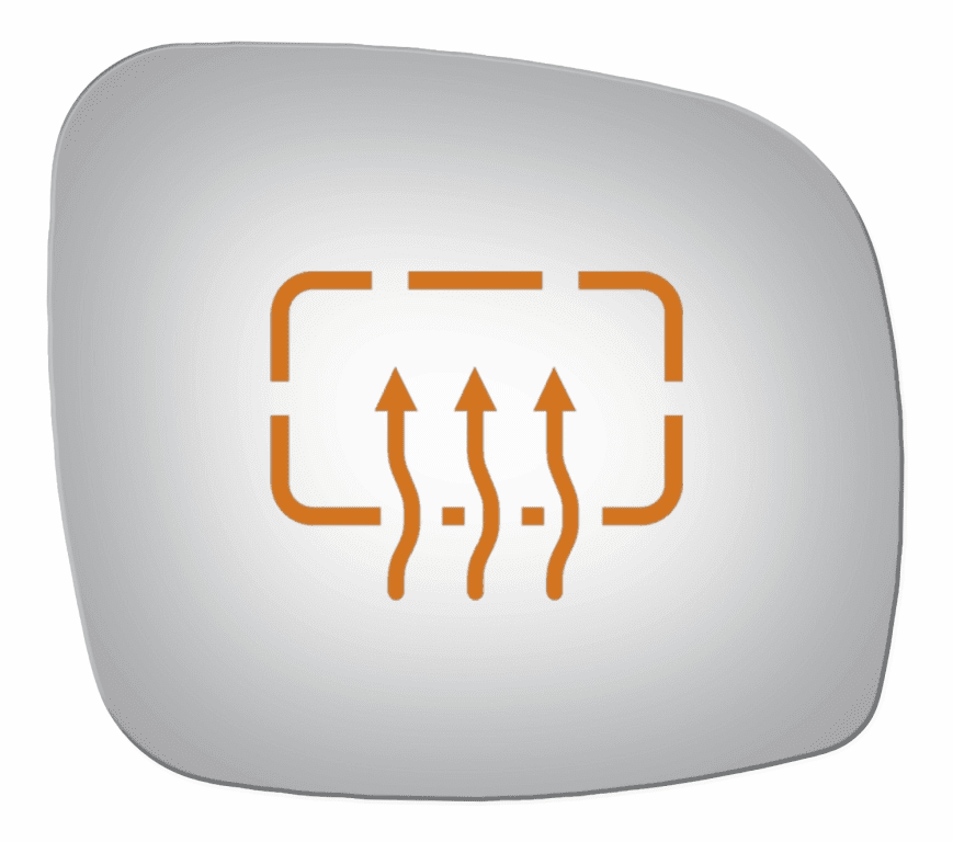 Nissan Rogue 2008 2009 2010 2011 Passenger Side Heated Mirror Glass