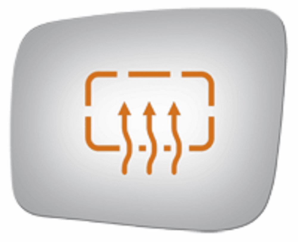 Nissan Rogue 2012 2013 2014 Driver Side Heated Mirror Glass