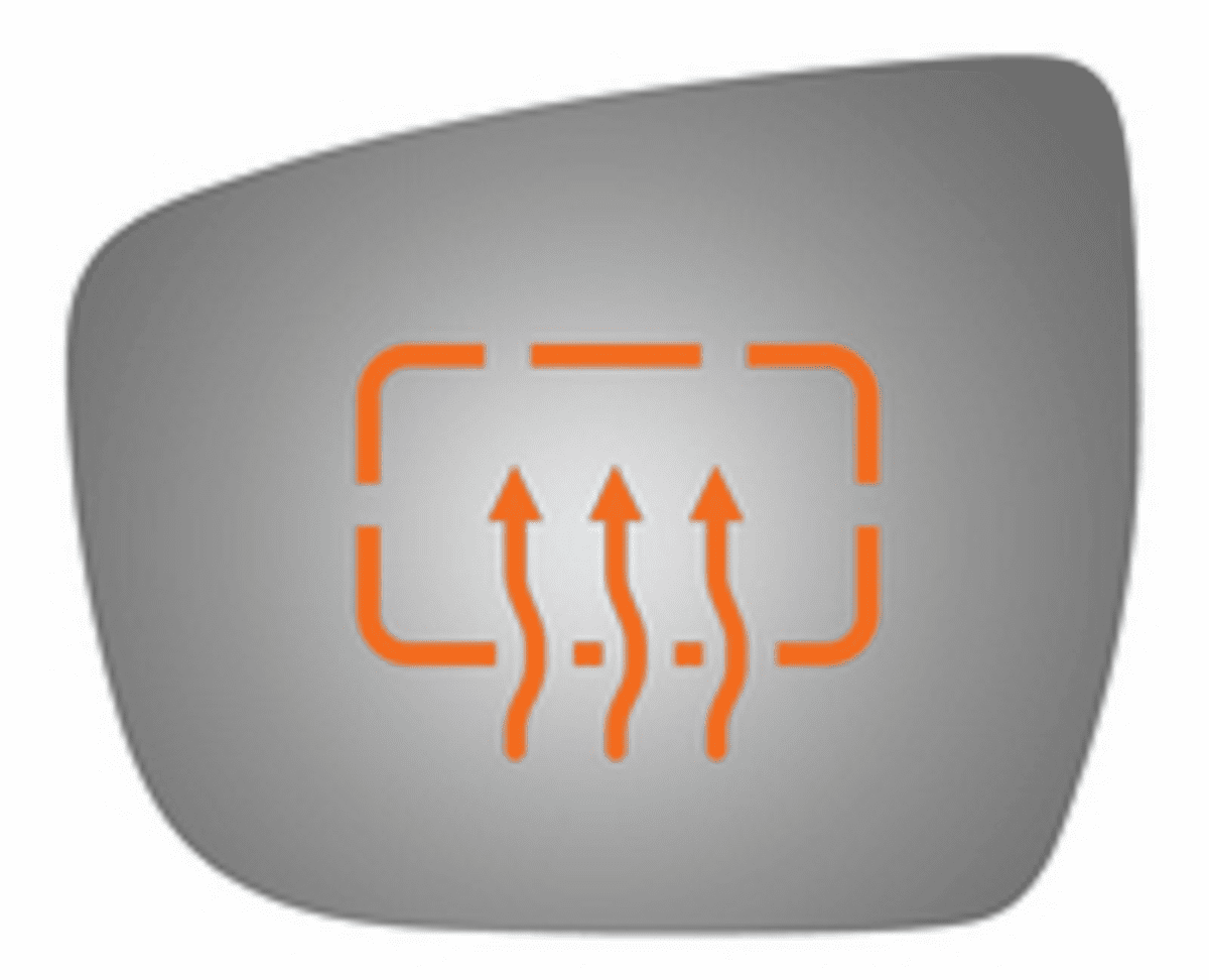 Nissan Rogue 2014 Driver Side Mirror Glass