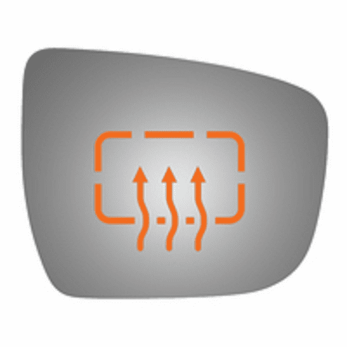 Nissan Rogue 2016 Passenger Side Mirror Glass