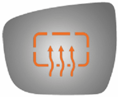 Nissan Rogue 2018 Driver Left Side Mirror Glass