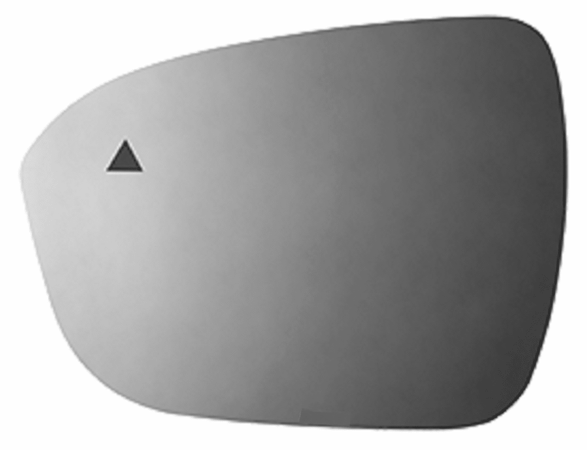 Nissan Rogue 2021 2022 2023 Left Driver Side Mirror Glass with Blind Spot Icon