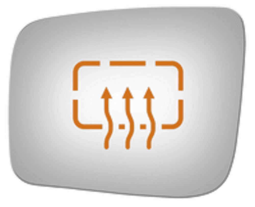 Nissan Rogue Select 2014 2015 Driver Side Mirror Glass Heated