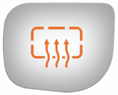 Nissan Titan 2017 Driver Left Side Mirror Glass Heated