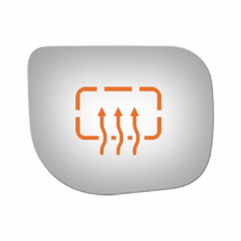 Nissan Titan XD 2016 2017 2018 2019 2020 2021 Right Passenger Side Mirror Glass Heated