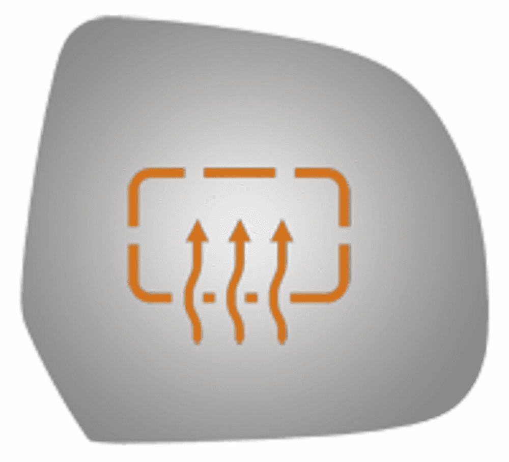 Nissan Versa Note 2015 Passenger Side Heated Mirror Glass